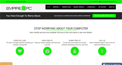 Desktop Screenshot of empirepcrepair.com